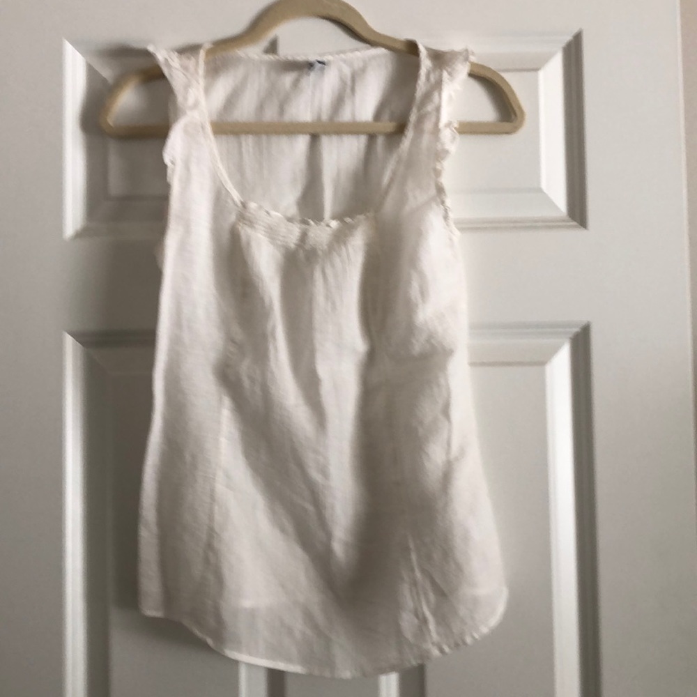 100% cotton sleeveless blouse,